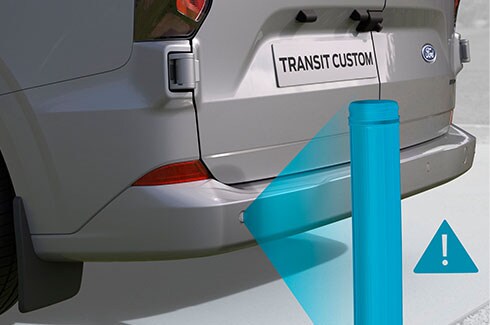 Ford Transit Custom 2026, Van de Trabajo con Sensores de Estacionamiento Delanteros y Traseros